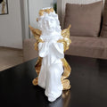 Alila White Fairy Angel With Wings Figurine Statue For Home Living Room 8 Inches Fantasy