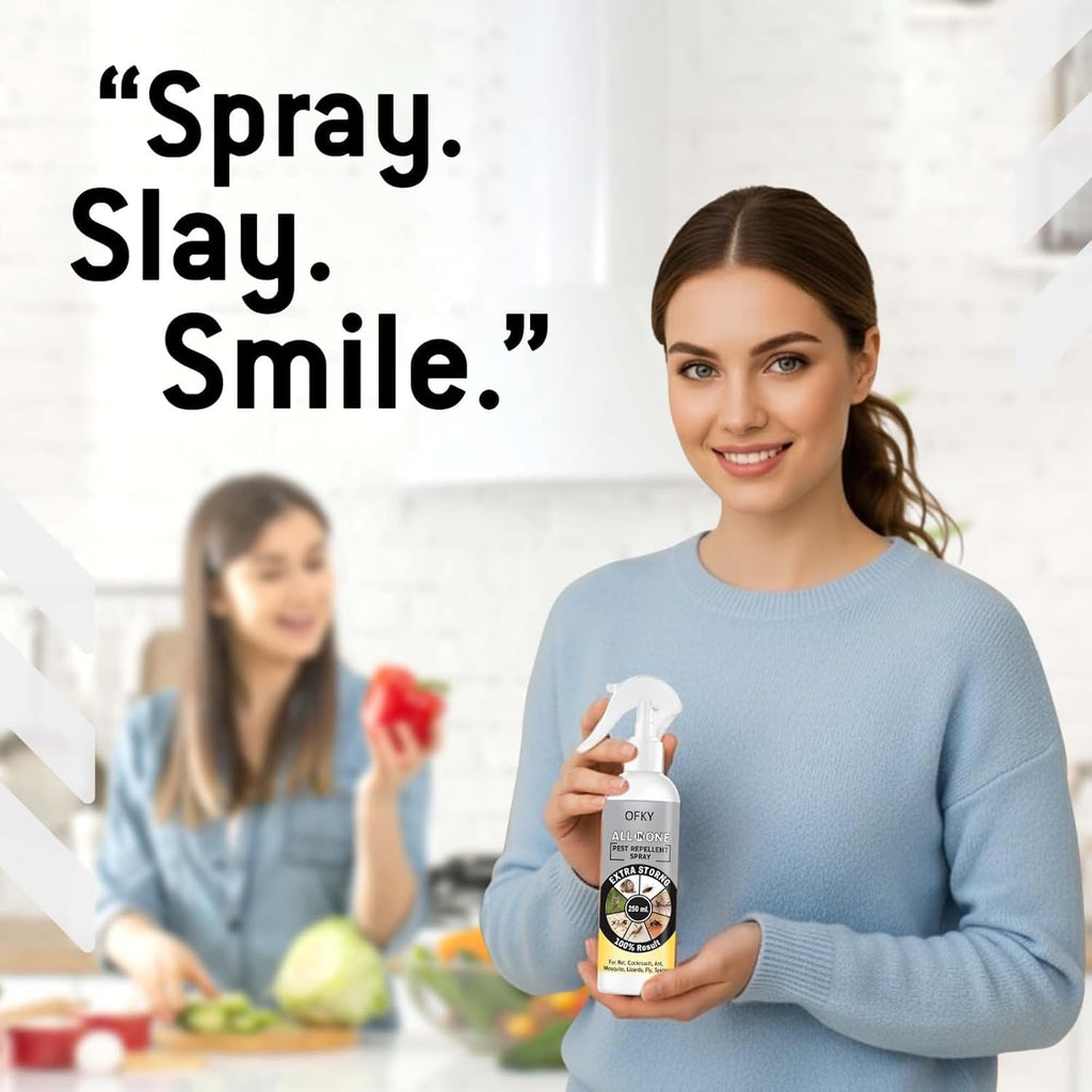 Aifanciey Natural All-in-One Insect Spray | Herbal Indoor Bug Control | Bedbugs, Ants, Mosquitoes, Cockroach, Rat, Lizard, Bedbugs, Spider | Snake & Roaches Treatment | Safe for Home Use