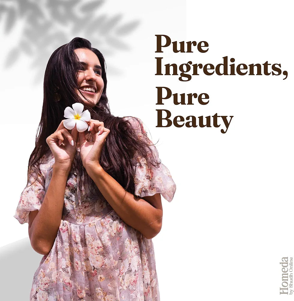 Shudh Online Amla, Reetha, Bhringraj, Shikakai & Hibiscus Powder Hair Mask for Hair Growth Pack - Each 100 gms (Pack of 5)