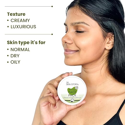 The Skin Story Hydrating Moringa Face Pack - 100 gms