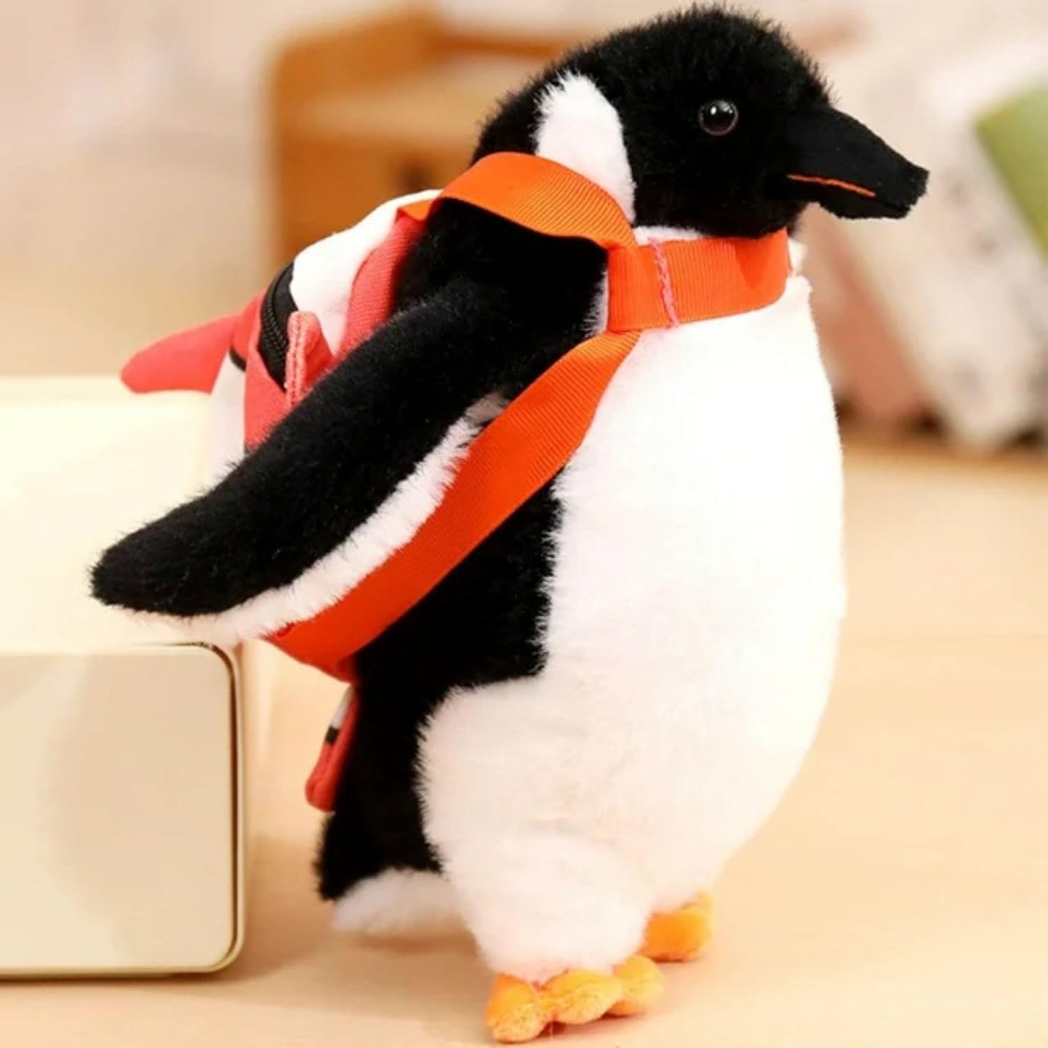 Tickles Penguin Soft Stuffed Plush Animal Toy for Kids 30 cm