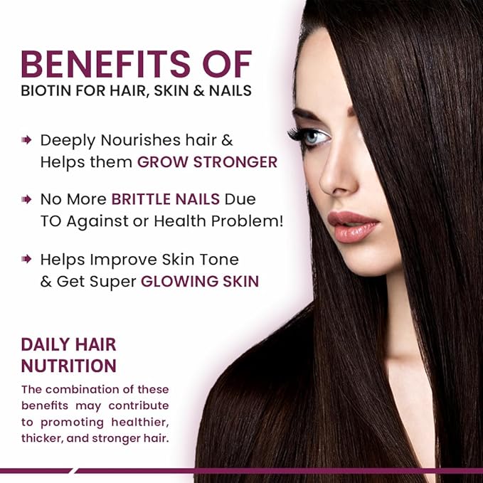 Prasatti Herbal Organic Plant Based Biotin - 90 Veg Caps