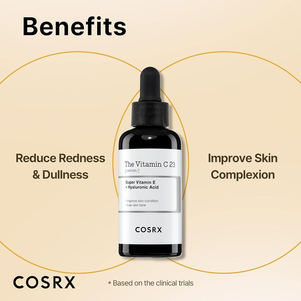 Cosrx Pure Vitamin C 23% Serum with Vitamin E & Hyaluronic Acid - 20 ml