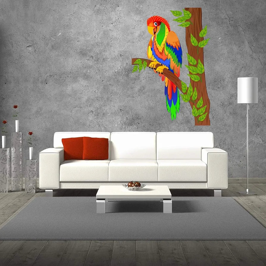Rangoli Vinyl Wall Sticker Self-Adhesive Wall Decor Parent 2 Design-22