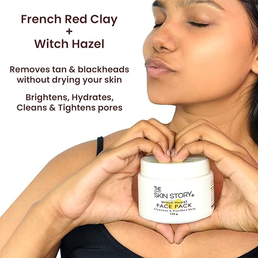 The Skin Story Re-Mineralizing Witch Hazel Face Pack - 100 gms