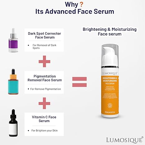 Lumosique Brightening And Moisturizing Face Serum - 30 ml