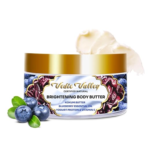 Vedic Valley Brightening Body Butter for men & women - 250 gms
