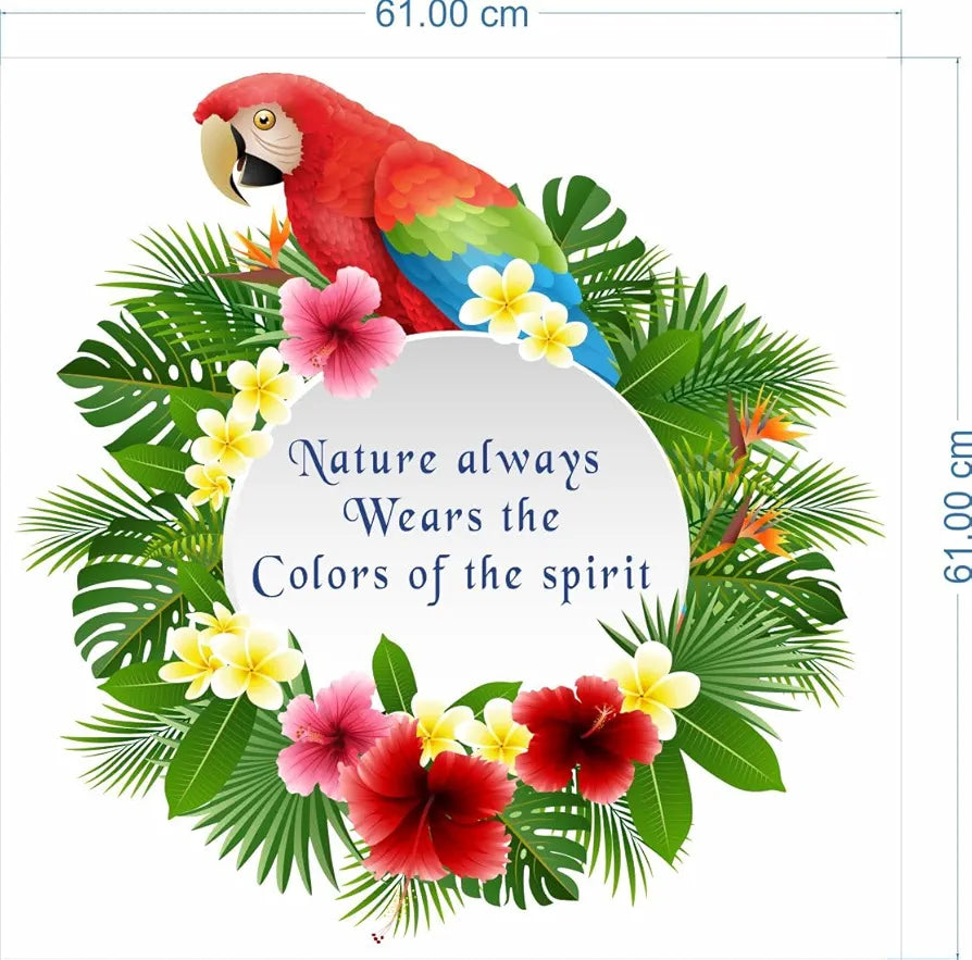 Rangoli Vinyl Wall Sticker Self-Adhesive Wall Decor Parent 2 Design-13