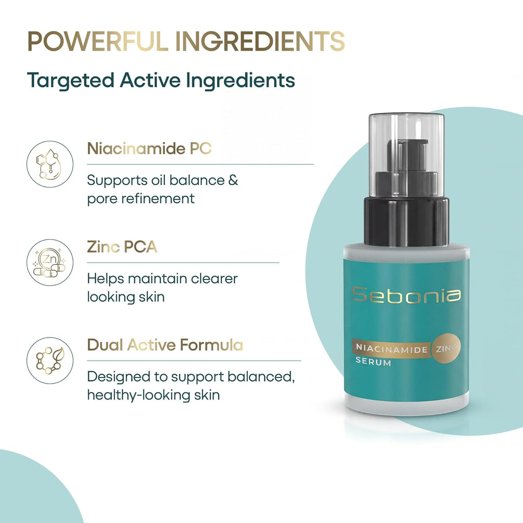 Sebonia Niacinamide Zinc Serum Pack of 1 (20ml)