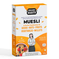 Organic Habits Muesli, Working Women Friendly Breakfast Cereal With Probiotics & Prebiotics - 400 Gms