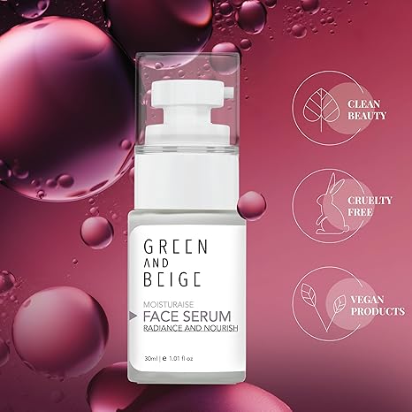 Green And Beige Moisturaise Radiance and Nourish Face Serum - 30 ml
