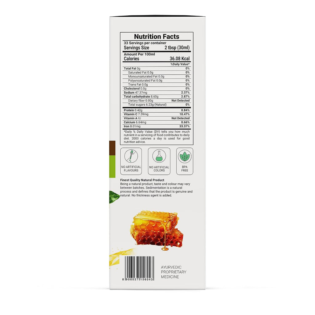 Krishnaâ€™s Blockshunya Juice - 1000 ml | Ayurvedic Herbal Support for Healthy Cholesterol Levels | Heart Wellness Formula