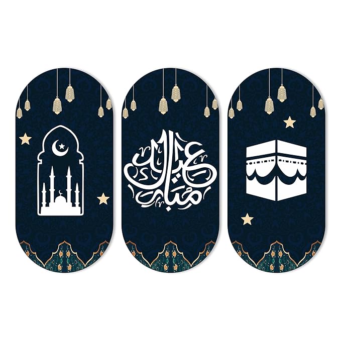 Artvibes Designer Wooden Wall Hanging Decoration Items for Home | Set of 3