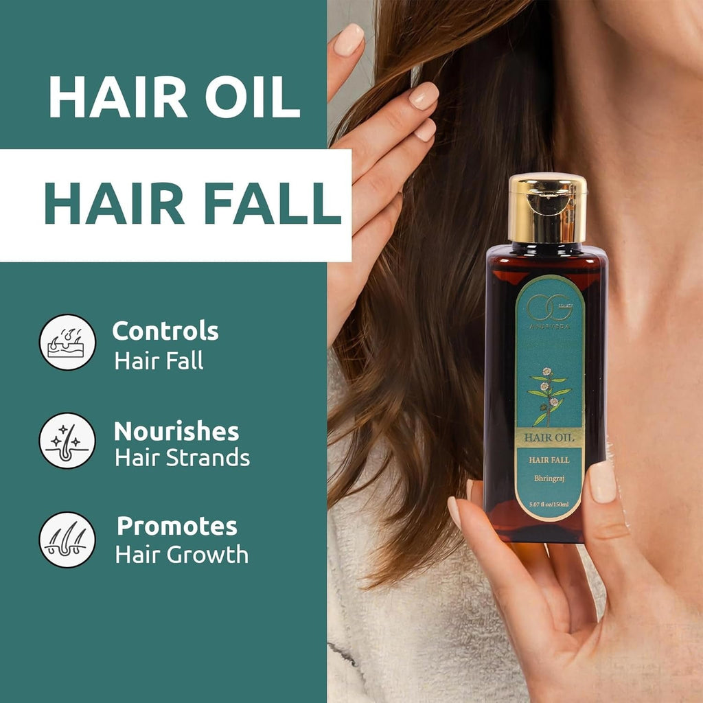 Og Beauty Ayurveda Hair Fall Control Hair Oil - 150 ml