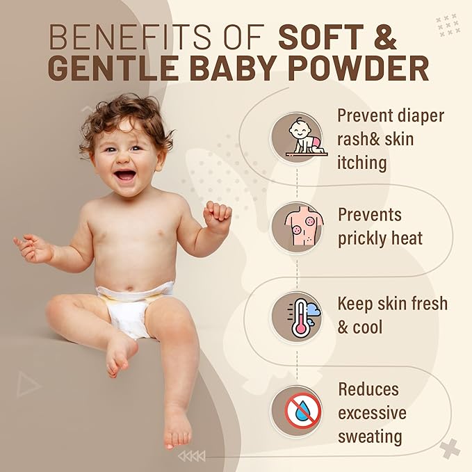 Babyorgano Soft & Gentle Baby Powder - 100 ml