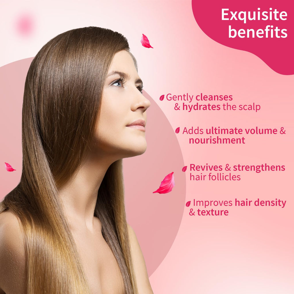 Ayouthveda Daily Volumizing Shampoo, Bio-Active Formula For Thicker Fuller & Healthier Hair Protects From Drying, Improve Hair Density & Texture | Strengthens Hair, Add ultimate volume & nourishment Effects 200ml