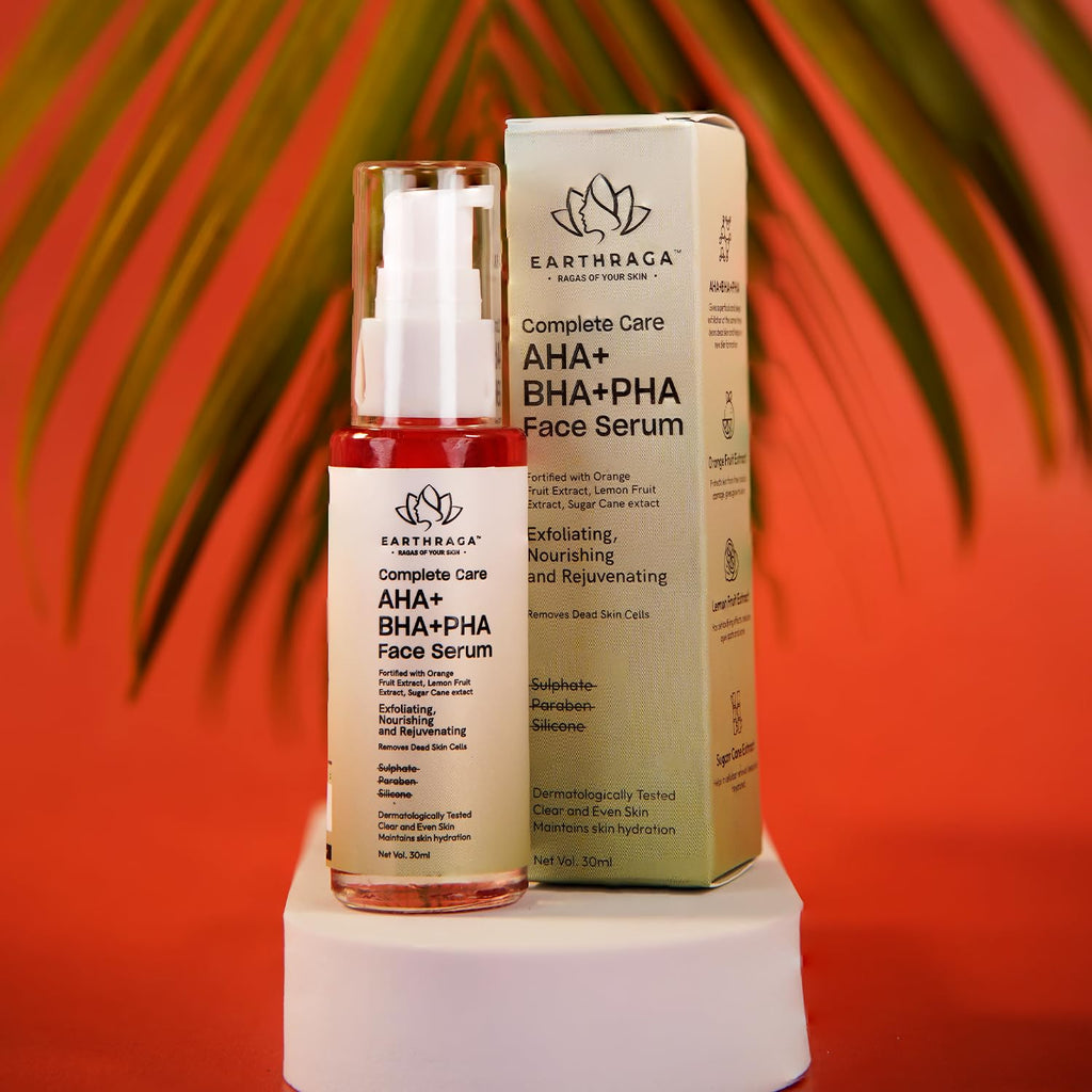 Earthraga Complete Care AHA+BHA+PHA serum Exfoliating - 30 ml
