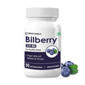 Biotrex Nutraceuticals Bilberry Extract 275mg (Anthocyanidins) Healthy Vision, Antioxidant & Eye Health Supplement, 90 Veg Capsules