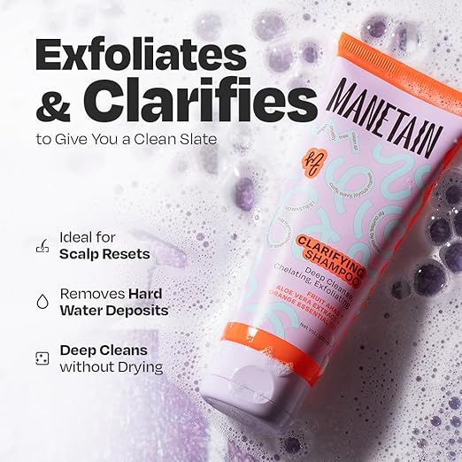 Manetain Clarifying Shampoo for Curly Hair - 100 ml