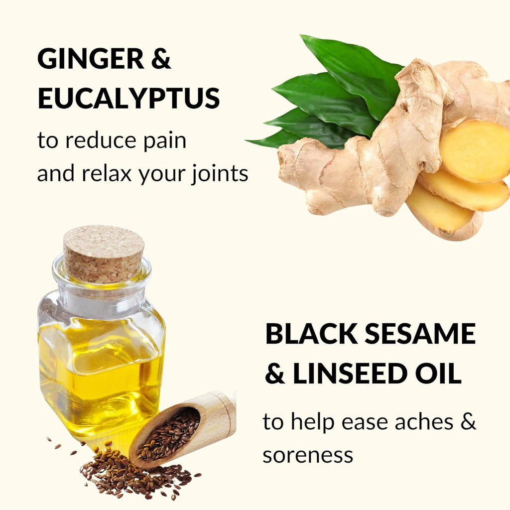Zanskar Advanced Pain Healing Oil - 100 ml | Triple-Action Relief from Back Pain, Knee Pain, Inflammation | Natural Ayurvedic Formula - Black Sesame, Ginger & Eucalyptus | Fast-Absorbing & Non-Greasy (Pack of 1)