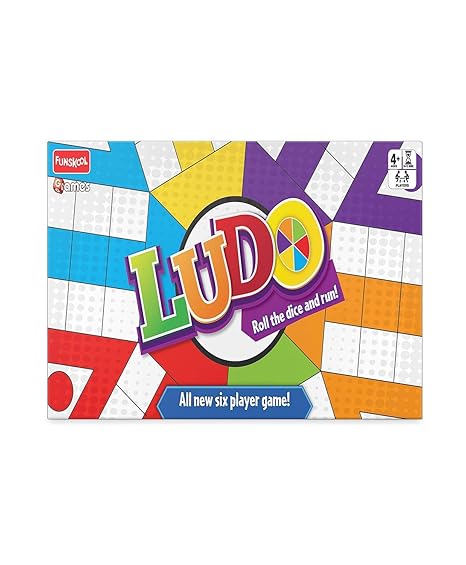 Funskool Games Ludo The Classic startegy Game Board Unique 6 Player Game