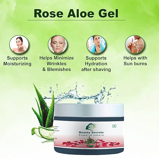 Beauty Secrets Aloe Vera Gel for Face and Body - 200 gms