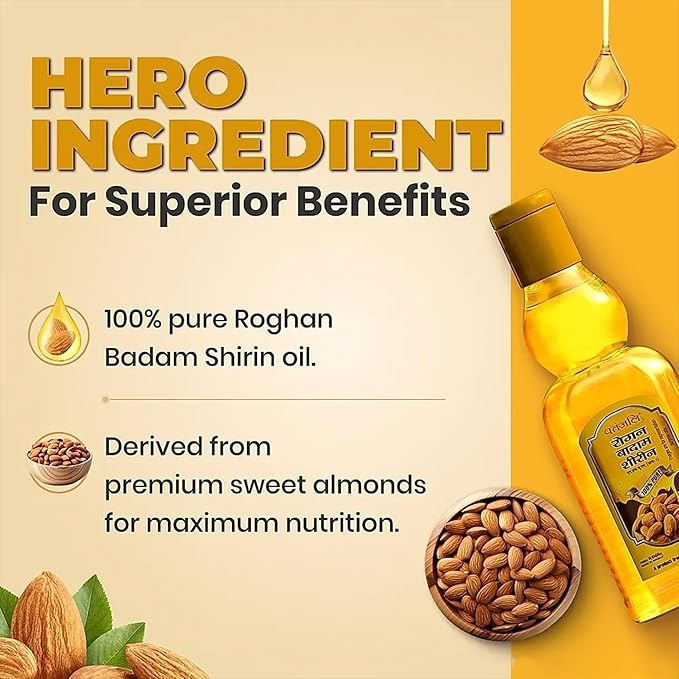 Patanjali Rogan Badam Oil - 150 ml