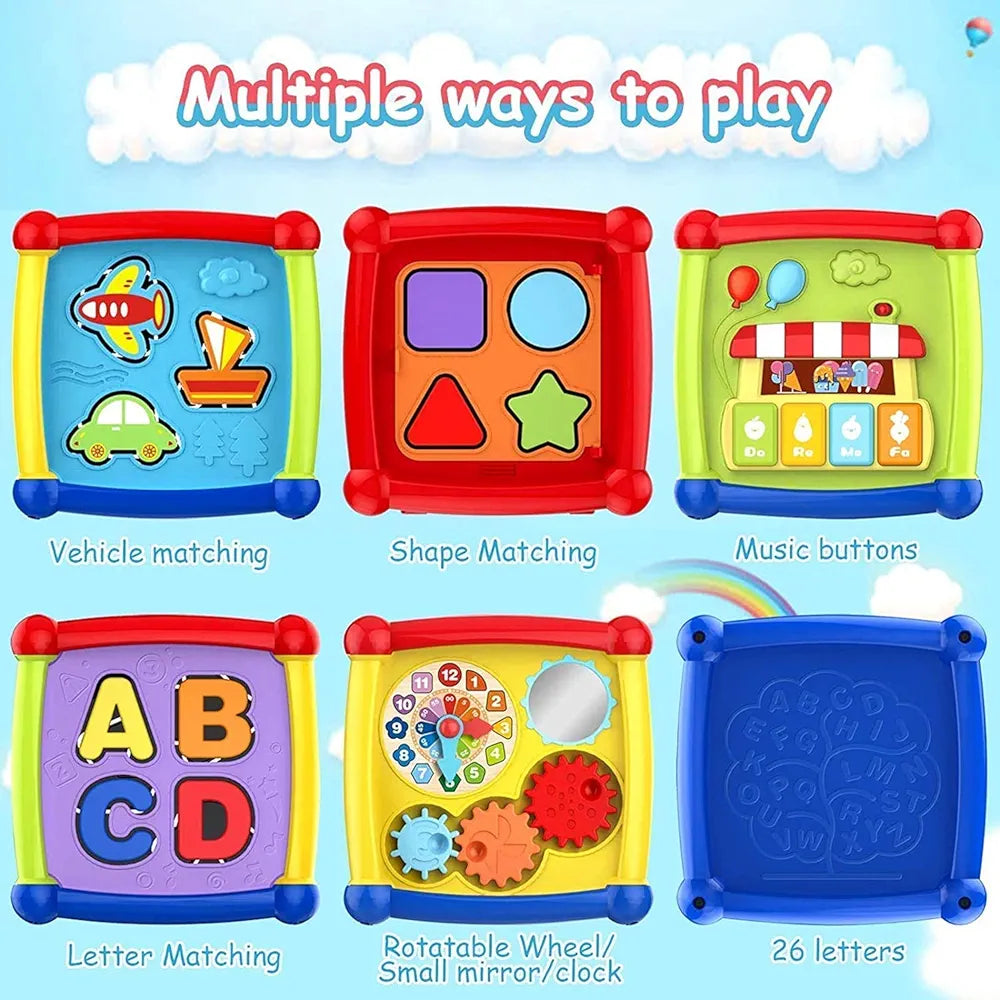 Lefan Learning Activity Cube Toy