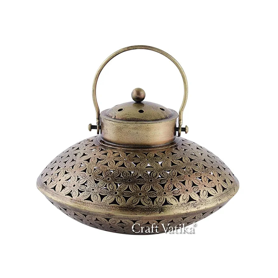 Iron Degchi doop stand Tealight Candle Holder - Tea Light Candle Stand Decorative
