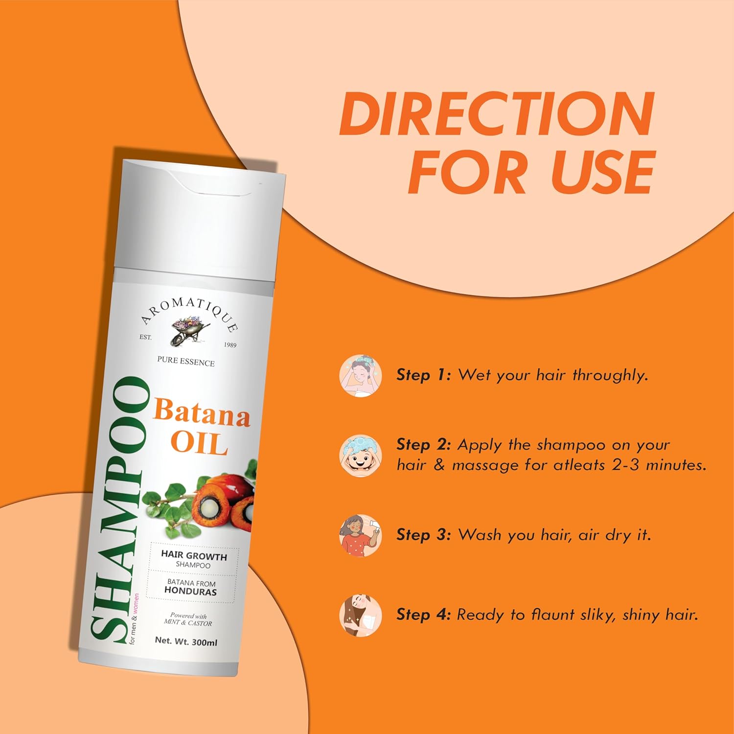 Aromatique Batana Hair Shampoo - 300 ml
