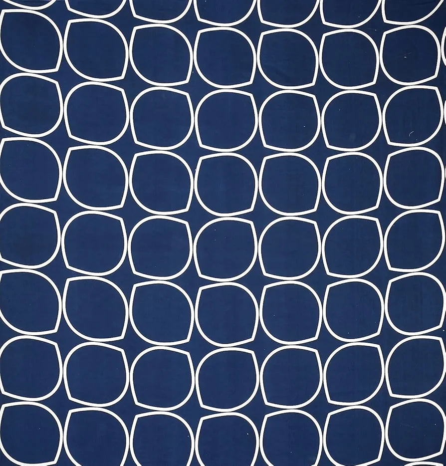 The Home Style 400 TC Supersoft Cotton Feel Glace Cotton Elastic Fitted Printed King Size Double Bed Bedsheet wih 2 Pillow Cover Cadet Blue