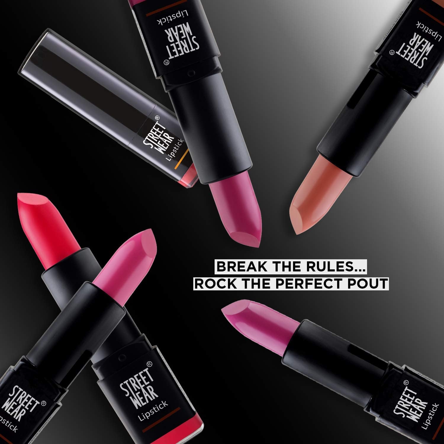 Street Wear Satin Smooth Lipstick, Poison Berry, 4.2g