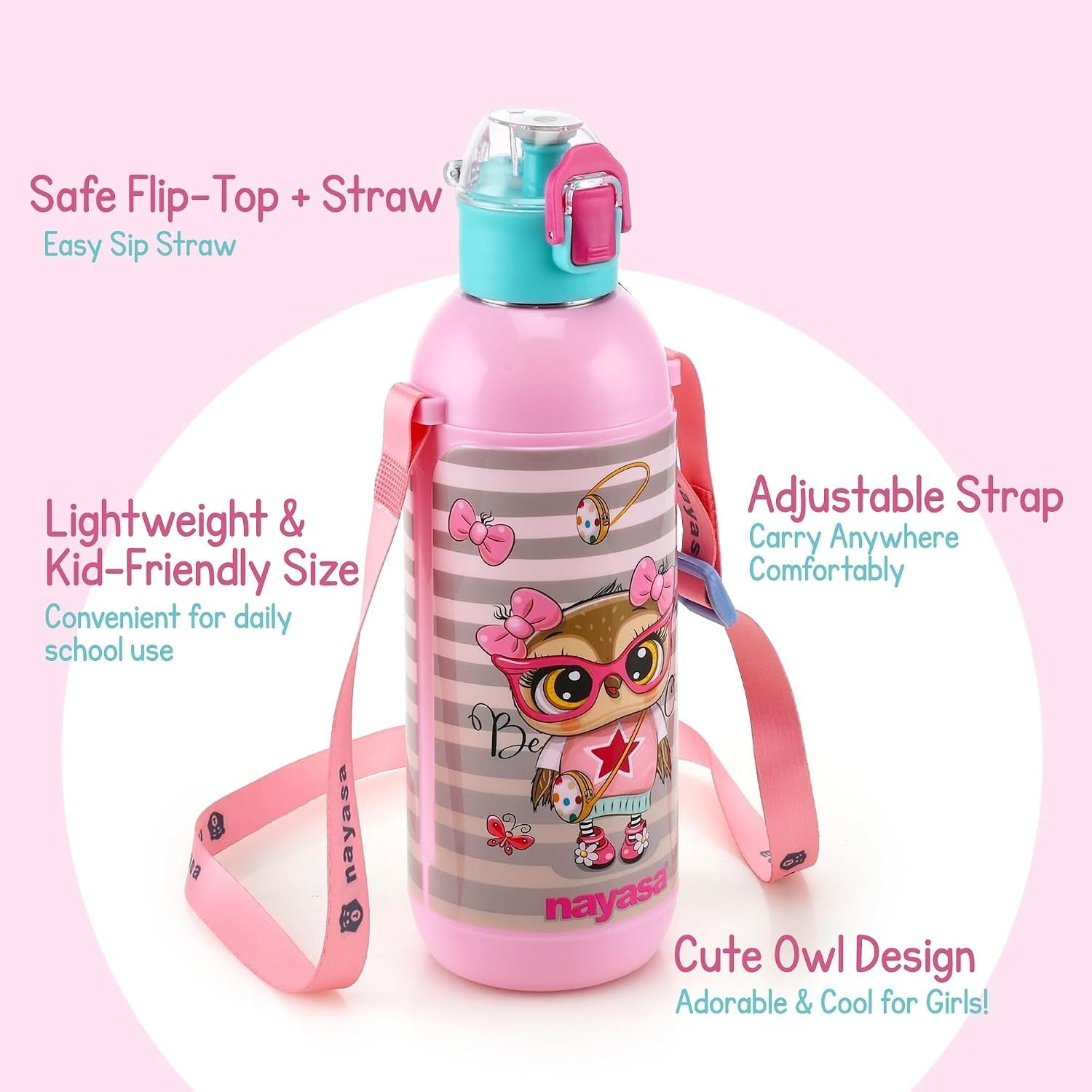 Nayasa Tumble Insulated Water Bottle 500ml