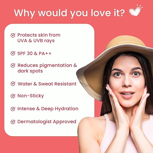 The Skin Story Glowing Sunscreen SPF 30 PA++ - 40 gms