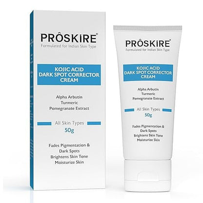 Proskire Kojic Acid Dark Spot Corrector Cream - 50 gms