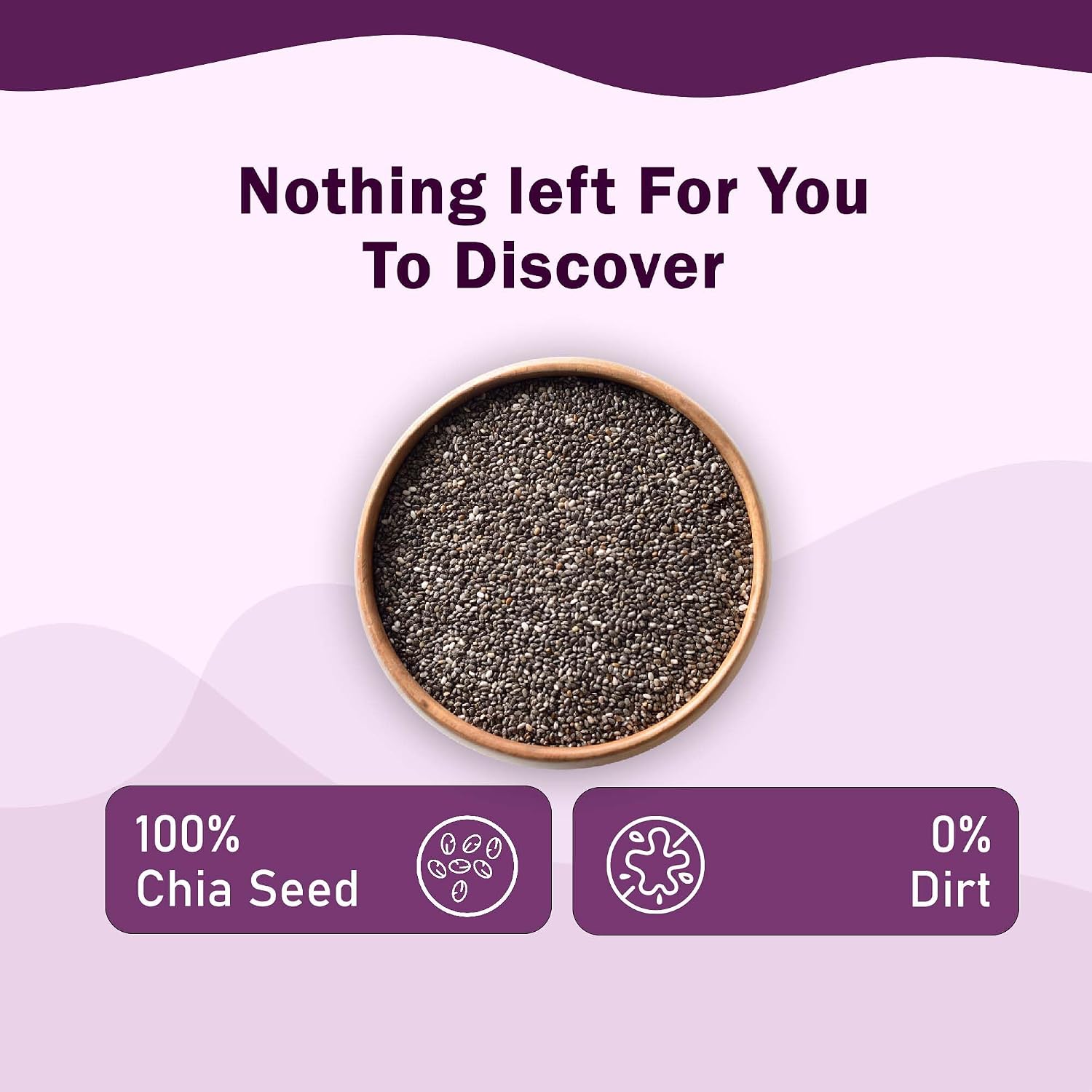 Sorich Organics Raw Chia Seeds for Eating Hair Growth | Morning Breakfast Healthy Snacks | Rich in Fiber & Omega-3 | Diet Food