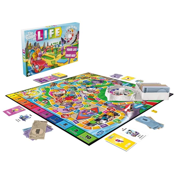 Hasbro Gaming The Game of Life Game Family Board