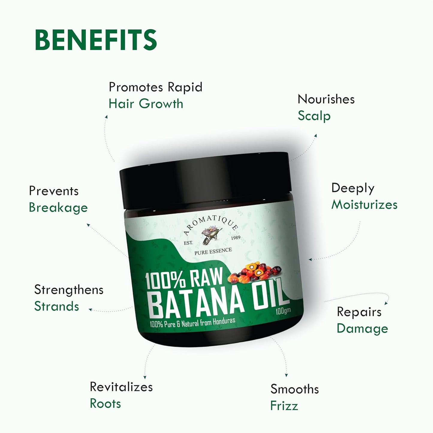 Aromatique Raw Batana Oil - 100 gms