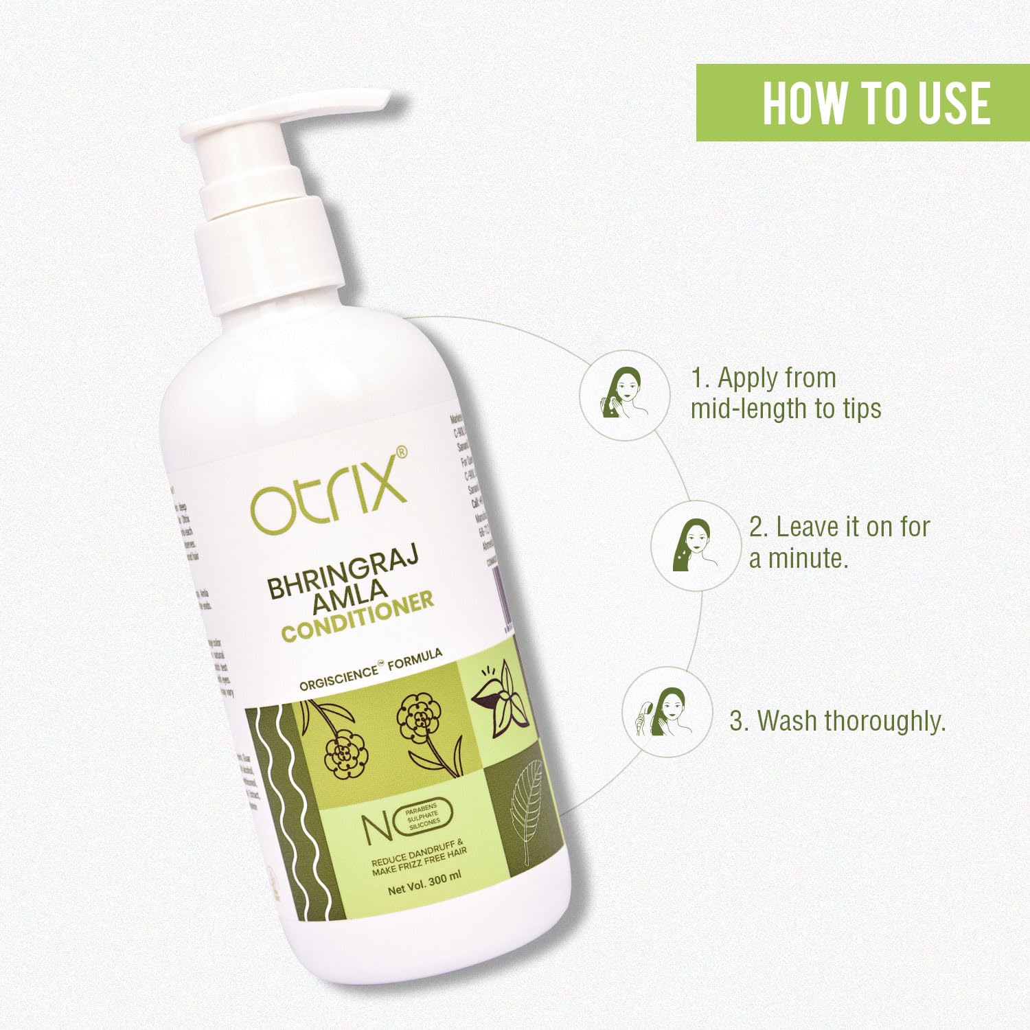 Otrix Bhringraj & Amla Hair Conditioner - 300 ml