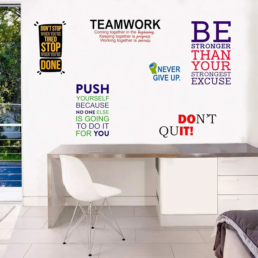 Decal O Decal Life Inspiration Quotes Wall Stickers self-adhesive 1 x 135 cm