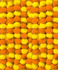 Artificial Marigold Fluffy Flowers Garlands Toran Indian genda phool Y+L.o Mari