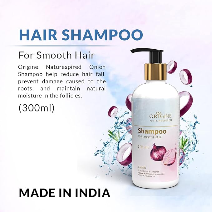 Origine Naturespired Shampoo For Smooth Hair - 300 ml