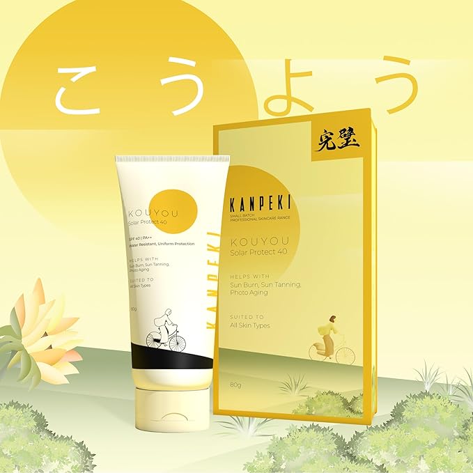 Kanpeki Kouyou Sunscreen SPF 40 For Women & Men - 80 gms