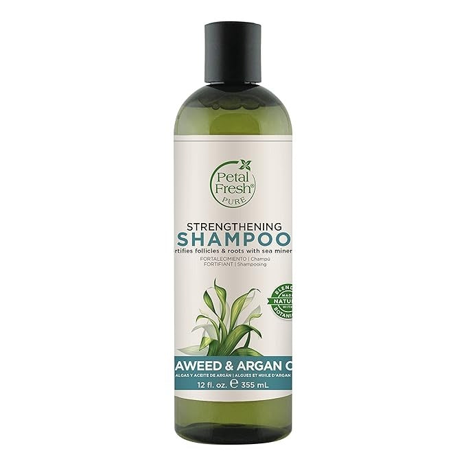 Petal Fresh Pure Strengthening Seaweed & Argan Oil Shampoo - 355 m