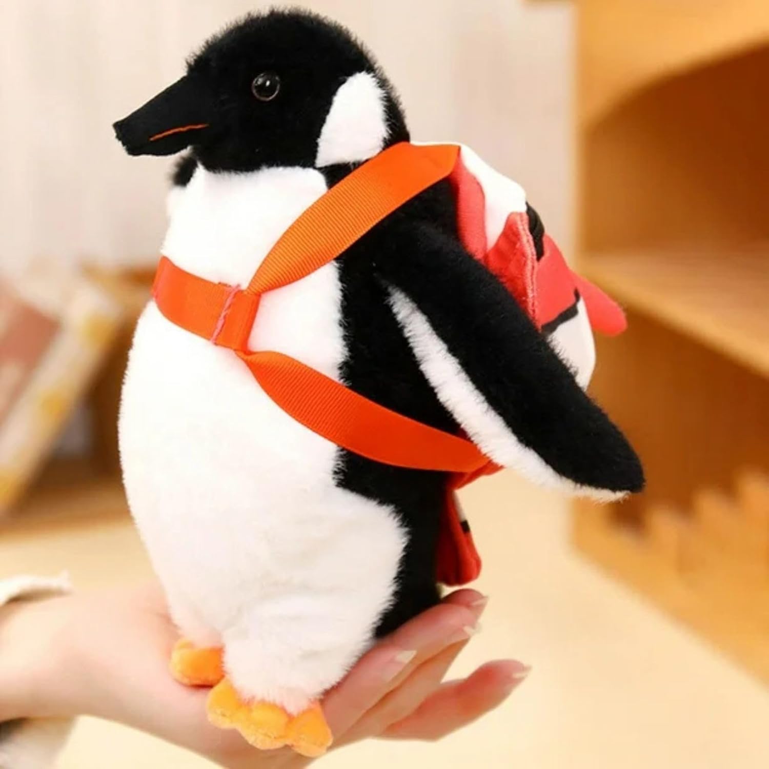 Tickles Penguin Soft Stuffed Plush Animal Toy for Kids 30 cm