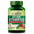 Vladoâ€™s Himalayan Organics Plant-Based Vitamin B12 with B-Complex & Moringa | Energy, Nerve & Brain Support | 60 Veg Capsules