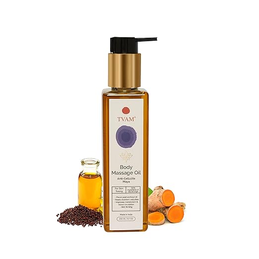 TVAM Anti-Cellulite Maya Body Massage Oil - 200 ml