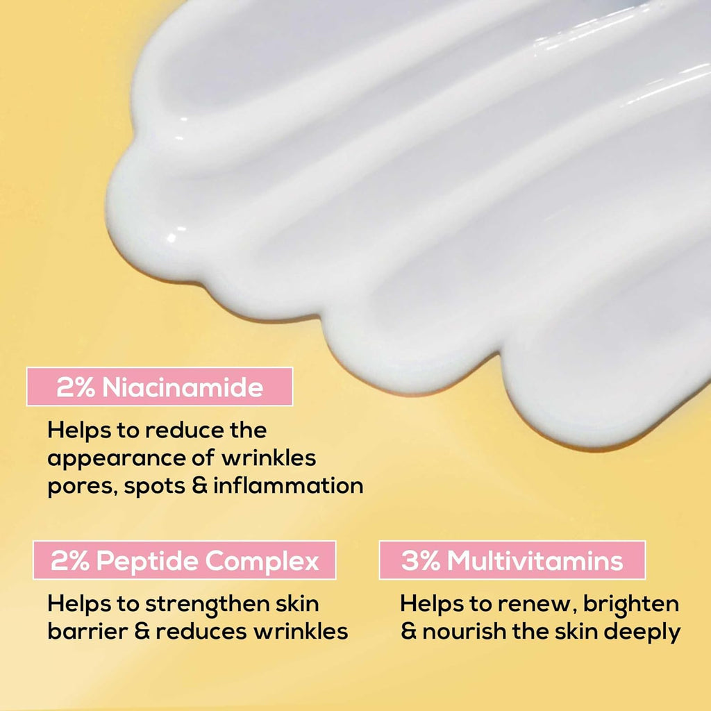 RENEE Pore Minimizing Sunscreen SPF 70 With 2% Niacinamide, 2% Peptide & 3% Multivitamins, 50Ml