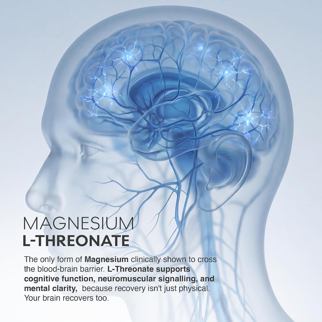 MuscleBlaze Magnesium Matrix Tablets | 440mg Elemental Magnesium | Supports Performance, Recovery & Sleep