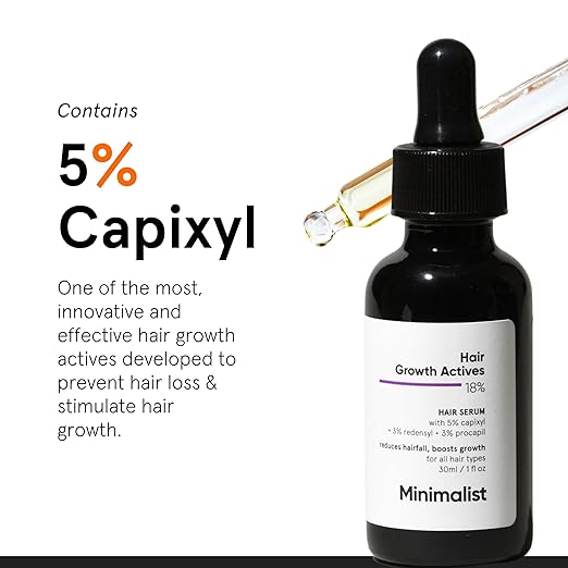 Minimalist Hair Growth Actives 18% Hair Serum - 30 ml